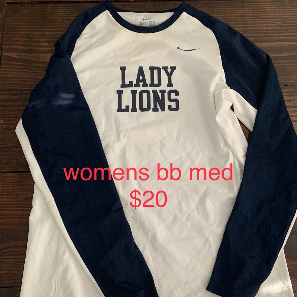 Nike Penn State Lady Lions Elite Shooter LS Shirt Women's M Navy
